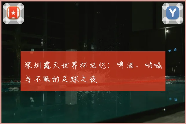 深圳露天世界杯记忆：啤酒、呐喊与不眠的足球之夜